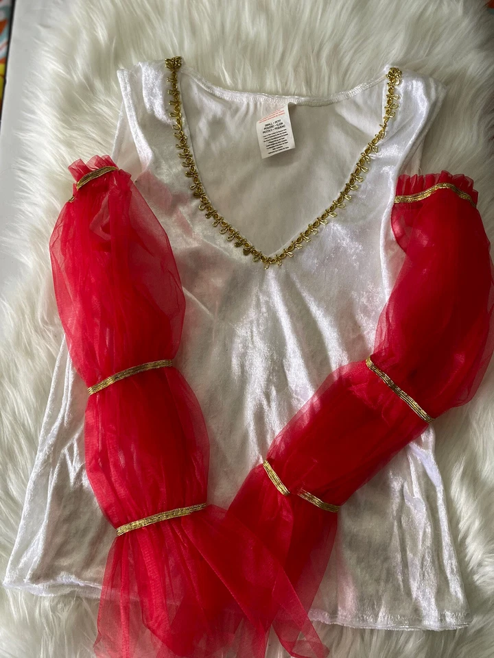 Rubíes Renacimiento Feria Medieval Mujer’s Disfraz Top Solo Talla Pequeña Usado en Excelente Condición Foto 3 de 4