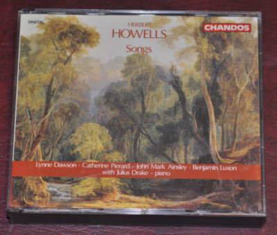 Herbert Howells - Complete Songs for Voice and Piano, Chandos CHAN 9185/6
