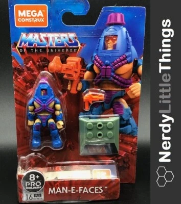 MEGA Construx - Masters Of The Universe - Wave 3 - Man-E-Faces - Neu & OVP