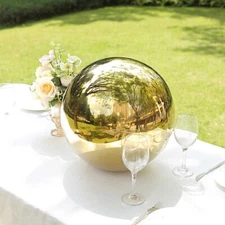 16 in Stainless Steel Globe Gazing Reflective MIRROR BALL Party Events Supplies