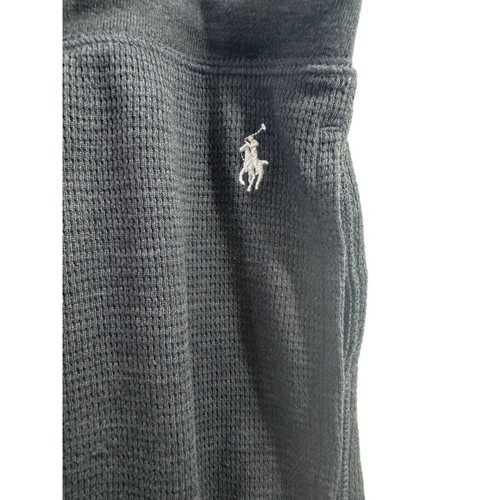 Polo Ralph Lauren Nachtwäsche XL grau Thermo Jogger Kordelzug Gummibündchen Logo - Bild 4 von 8