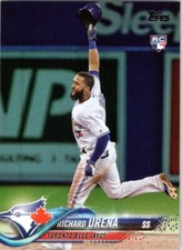 2018 Topps Rainbow Foil #148 Richard Urena Toronto Blue Jays