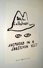 Poster - BILL CALLAHAN shepherd in a sheepskin vest  / the band 9