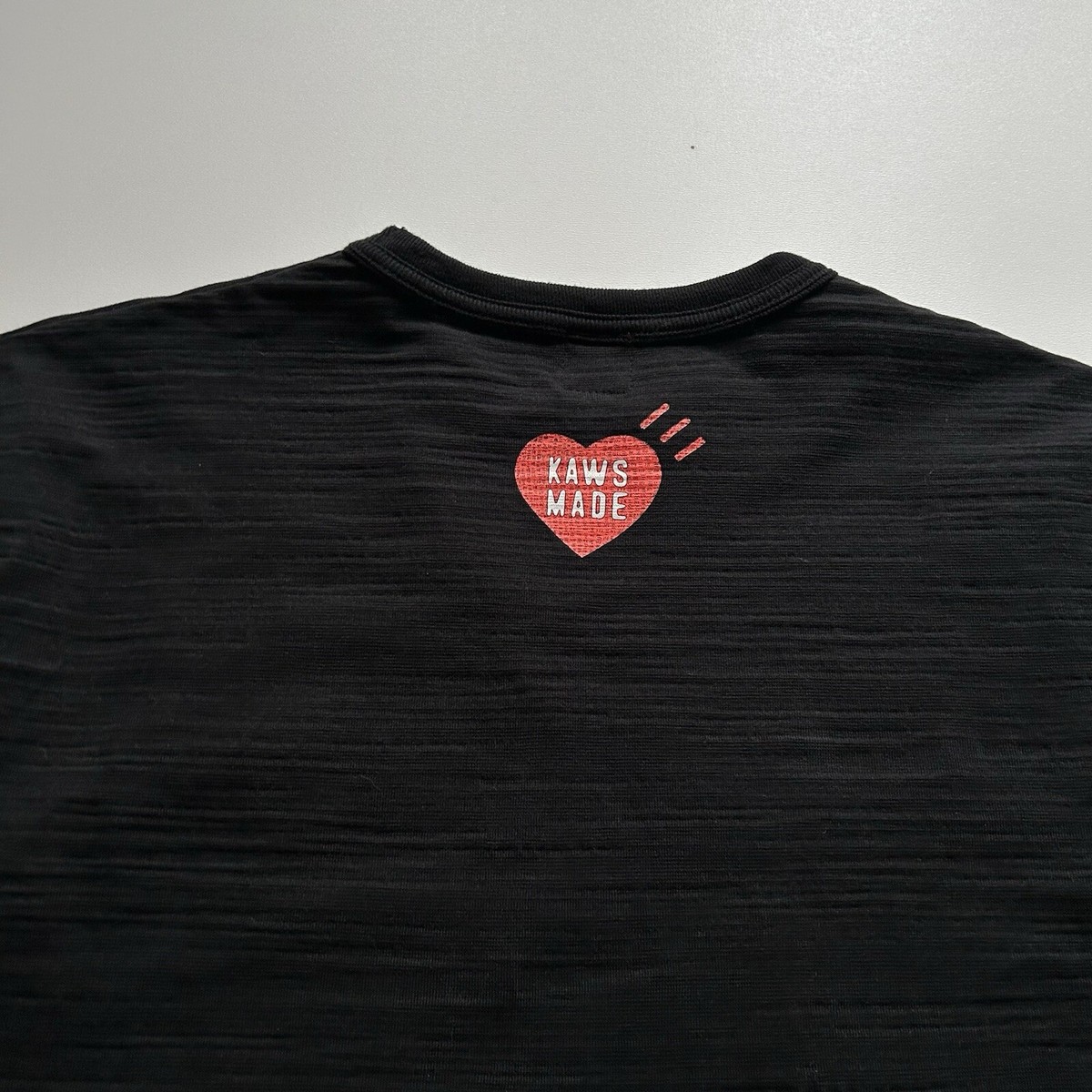 Human Made Kaws Dry Alls Graphic T Shirt Men's Medium Black Human Made Kaws Dry Alls Graphic T Shirt Men's Medium Black
