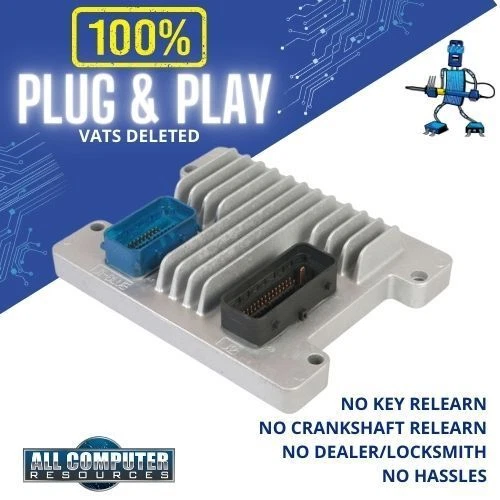 Oldsmobile Alero 2003 2,2 L 12579662 ECU ECM PCM computadora VATS eliminar Foto 2 de 4