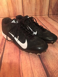 black low top cleats