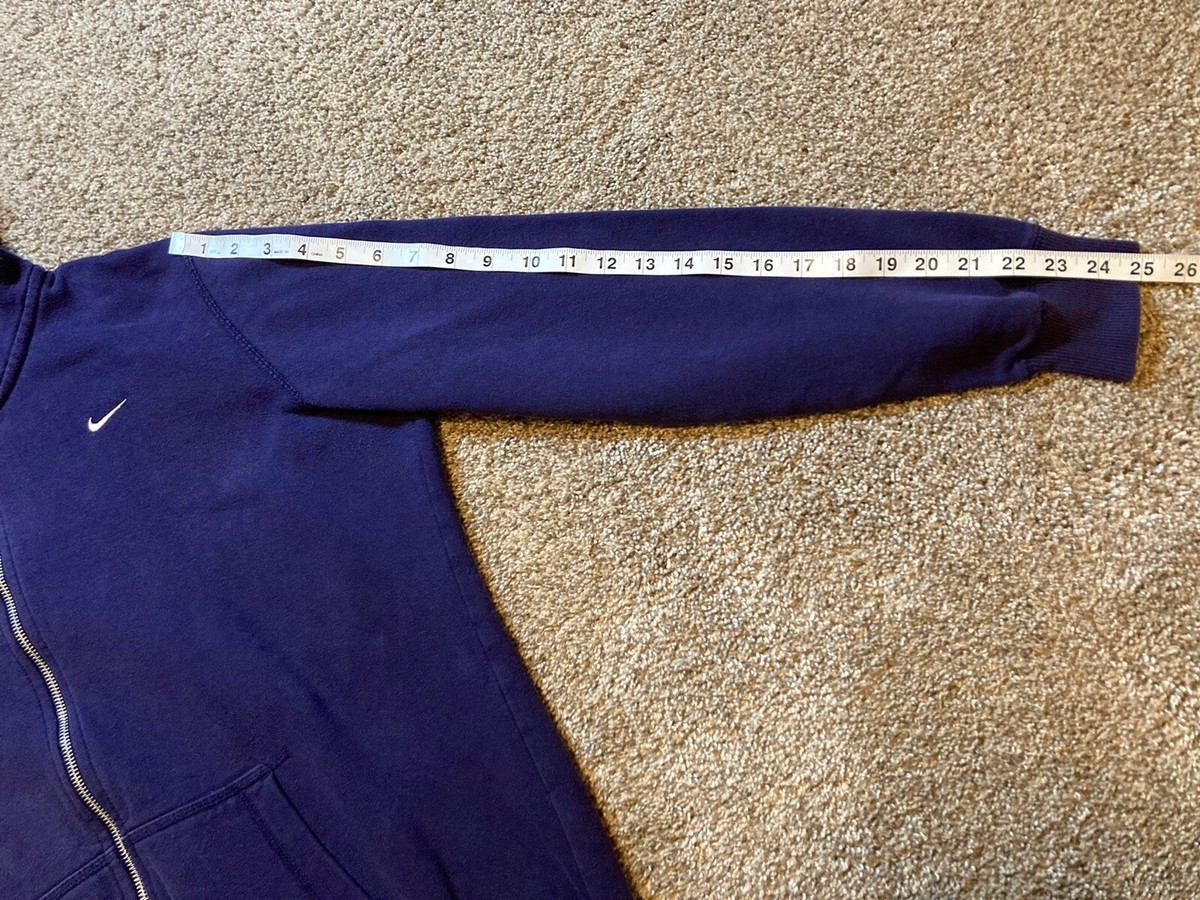 Nike Hoodie Womens XL Blue Full-Zip NXR Cross Regionals 12 Running