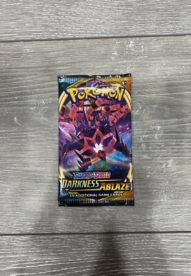 pokemon tcg sword & shield darkness ablaze booster pack Sword & Shield—Darkness Ablaze Booster Pack main image 0