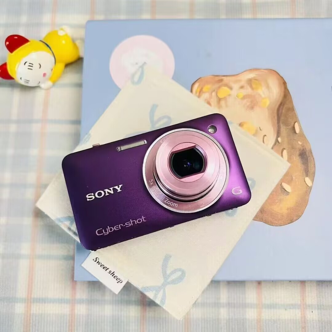 SONY Digital Camera DSC-WX5 Purple Cyber Shot 12.2MP 5.0x