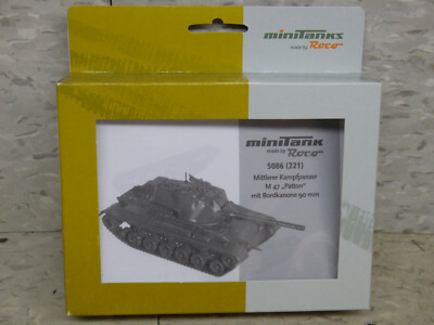 Roco Minitanks / (NEW) 1/87 Modern US M-47 Patton Medium Main Tank Lot #711X