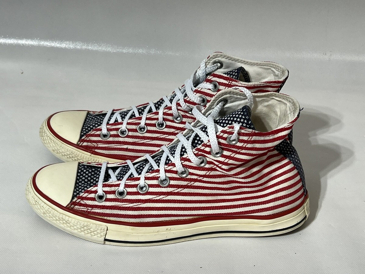 Converse All Star Chuck Taylor USA Flag Stars and Stripes  display picture 2