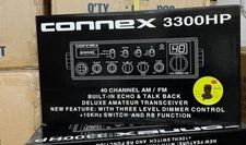 Connex 3300HP AM/FM 10 Meter Amateur Mobile Radio Echo Talk Back Great Radio NEW