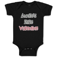 Baby Bodysuit Auntie's Little Valentine Funny