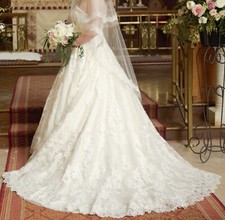 Authentic Morilee Wedding Gown. Size 12. Style: 8902B.
