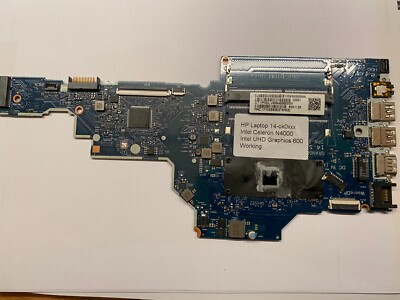 HP 14-ck0xxx Laptop Mainboard - Intel Celeron N4000 UHD Graphics 600