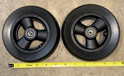TWO 6'' x 1.5'' Quickie Wide PRIMO TIRES Ki Wheelchair Front Wheel Caster 5/16'' ID