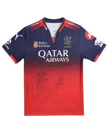 IPL 2025 Royal Challengers Bangalore Official Fan Jersey 2025 RCB New Fan Jersey - Picture 2 of 8