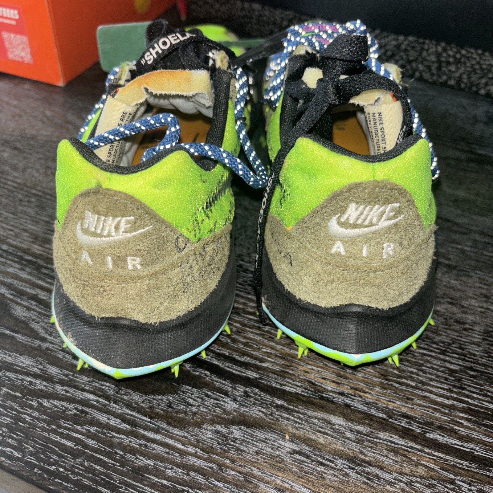 OFF WHITE X NIKE Taglia 10 5 CD8179 300 Nike bianco sporco x Air Zoom Terra Kiger 5