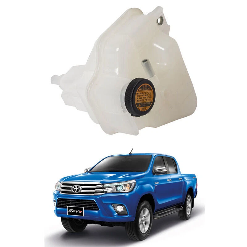 Tanque de botella de desbordamiento de radiador de refrigerante para camioneta Toyota Hilux M70 M80 Revo 15-2 Foto 3 de 3