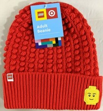 Adult LEGO Minifigure Patch Beanie Hat 