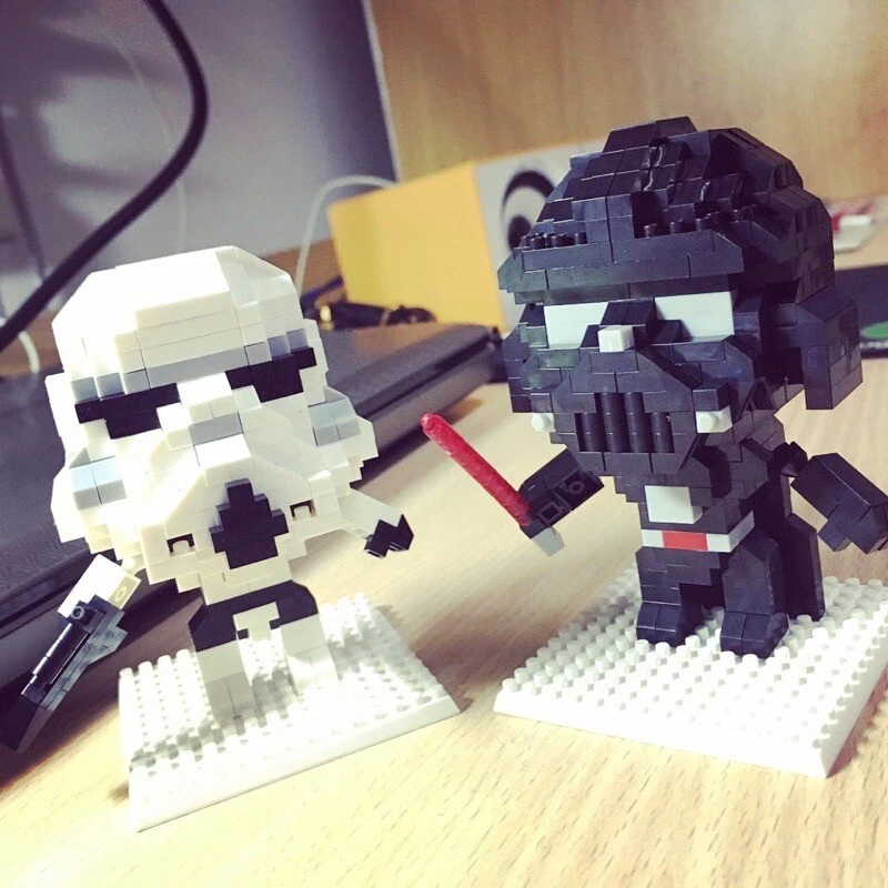 Unique Star Space Wars Compatible Mini Nano Building Blocks Toy Gift UK Stock - Image 4 of 4