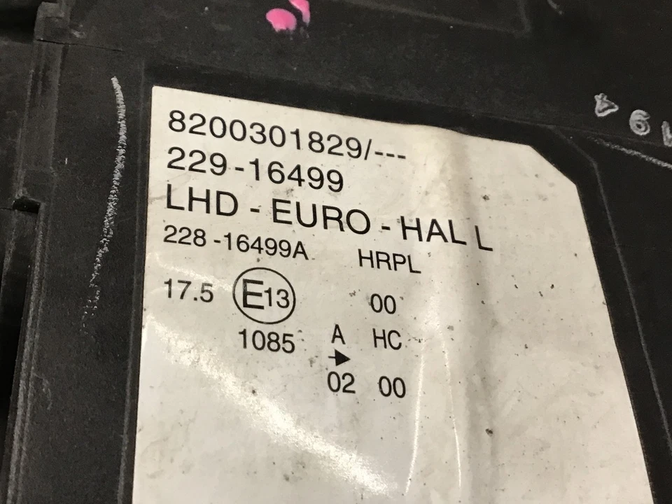 Hauptscheinwerfer links RENAULT Modus - Grand Modus (P) 1.2 16V 55 kW 75 PS ( - Bild 3 von 4