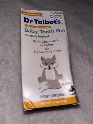Dr Talbots Baby Tooth Gel With Chamomile & Clove 0.53oz Exp 11/2026