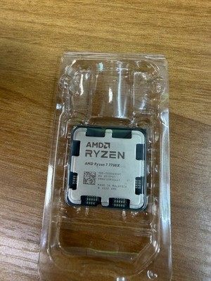 AMD Ryzen 7 7700X - 8-Core 4.5GHz Socket AM5 105W Desktop Processor CPU