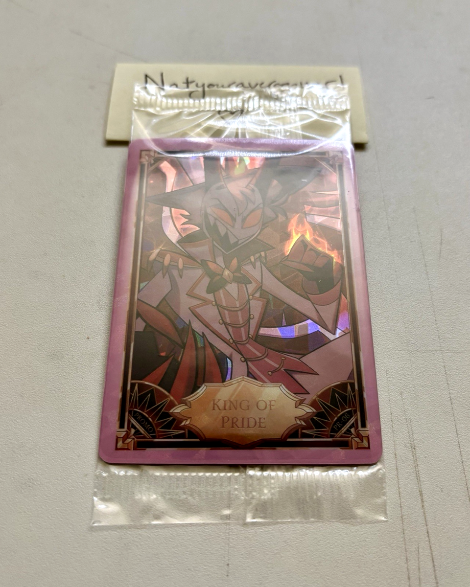 NEW 2024 Hazbin Hotel TCG Promo Card 06 KING OF PRIDE Cracked Ice
