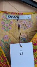 BNWT Pakistani Original Designer Khaadi Size 12 Stitched Kurta Eid Party New