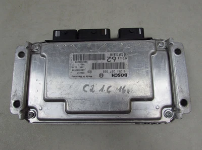 PEUGEOT CITROEN 1.6 VTI MOTORSTEUERUNGSCOMPUTER 9653491880 0261207999 - Bild 1 von 4
