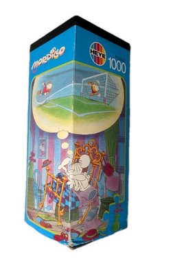 Heye Puzzle Mordillo Goal  8777  1000 Teile  Dreieckspuzzle Vintage Inkl. Poster