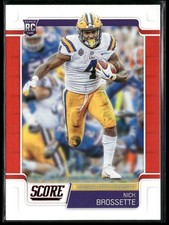 2019 Score #419 Nick Brossette Rookie Red LSU Tigers
