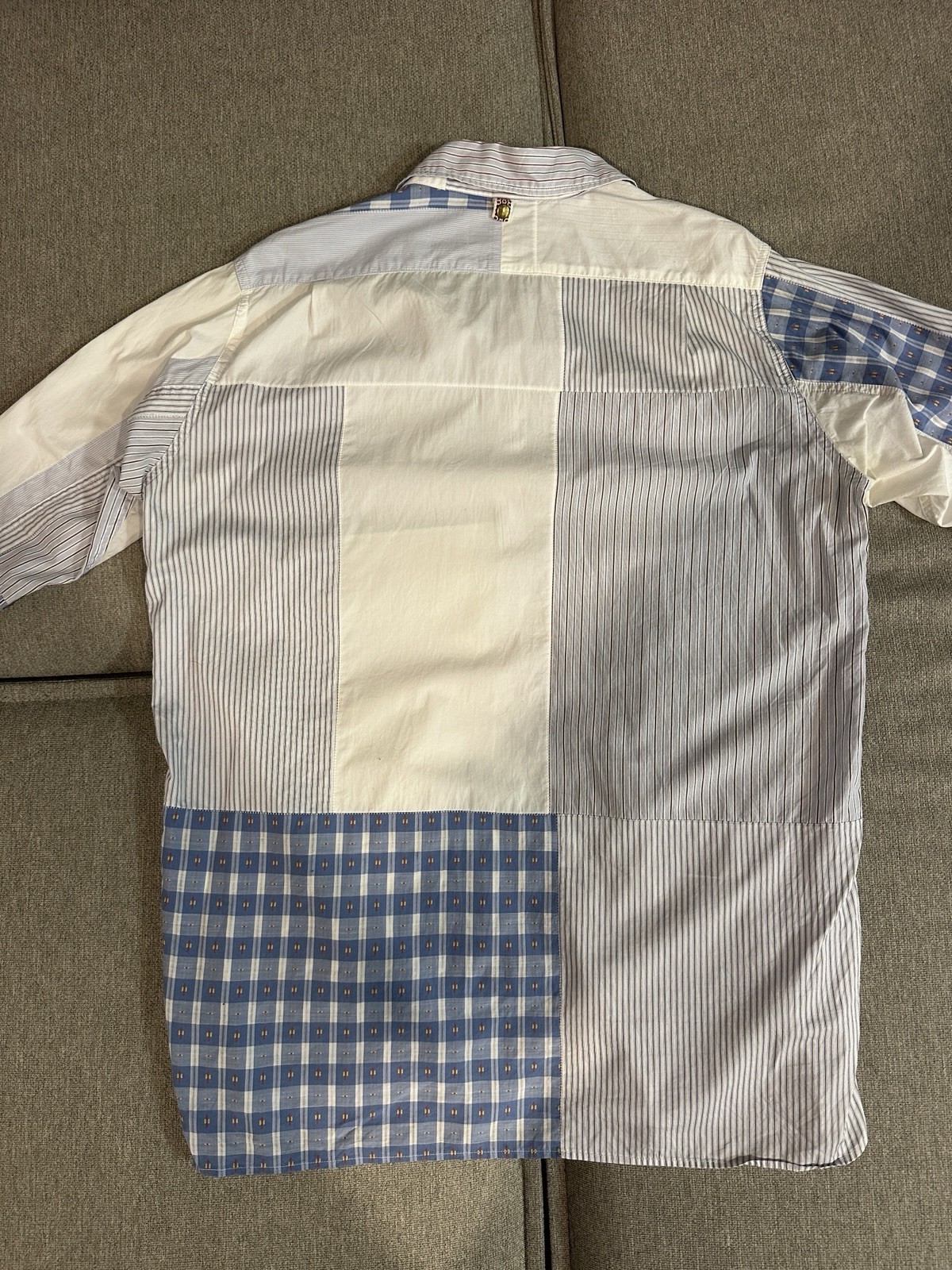 Visvim Patchwork Button-up Shirt Size 4 Made In J… - image 6