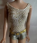 Vintage Mattel’s Barbie Casey’s Gold Thread Swimsuit