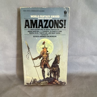 Amazons! Jessica Amanda Salmonson Paperback First Edition DAW Books Illustrated