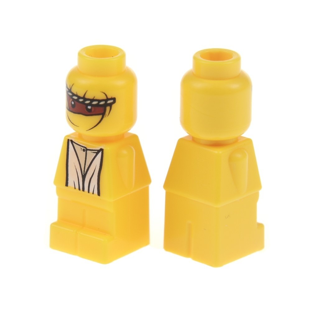 2X Lego Micro Figure Ramses Pyramid Adventurer Yellow Toy Figure 3843 85863PB006