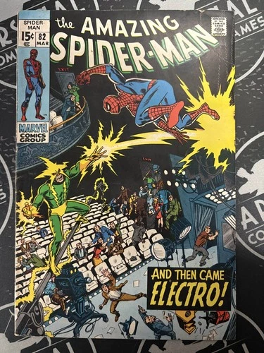 Amazing Spider-Man #82 1970 Marvel Comics John Romita Sr Cover 5.0 VG/FN
