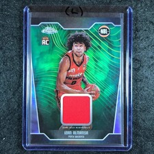 2024-25 Topps Chrome NBL IZAN ALMANSA Rookie Jersey Relic Refractor #IA (L)