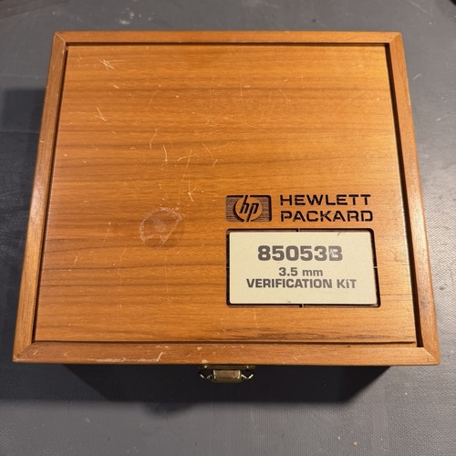 Agilent 85053B 3.5mm, HP Network Analyzer Verification / Cal Kit READ