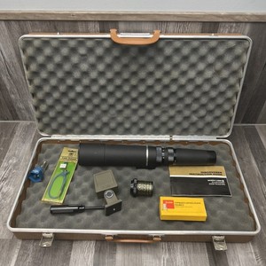 Bausch & Lomb The Discoverer Zoom 60MM Telescope 15x-60x W/ Case And Accessories
