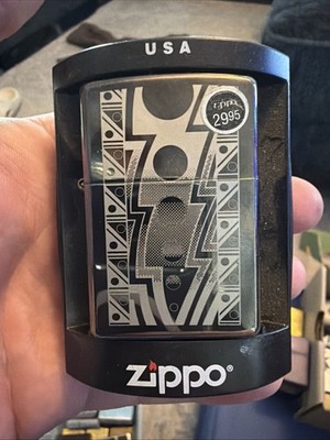 Zippo Art Deco. Rare Chrome. Vintage 2002. L 02