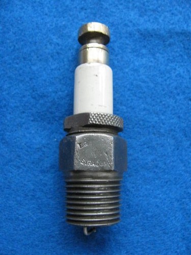 Vintage, rare,1/2” pipe E.Q. WILLIAMS spark plug, Syracuse, NY