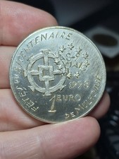 #159-351~ Mulhouse 1 Euro Argent Temporaire Des Villes 1998 40g