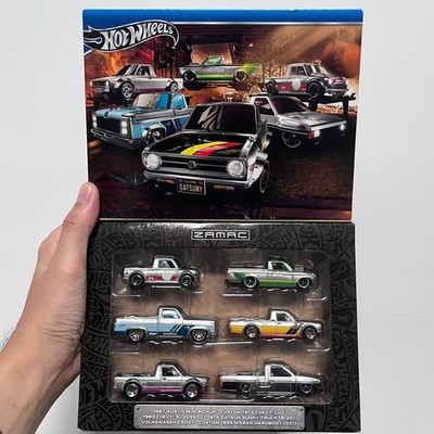 2024 Hot Wheels ZAMAC 1983 Chevy Silverado Truck Box Set 6 Car Collection