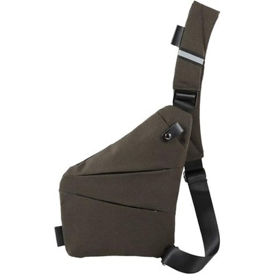 Crossbody Tasche für Herren und Damen, Schultertasche, Brusttasche, Anti-Dieb...