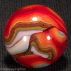 JABO TRIBUTE TO FRIENDSHIP Swirl Marble 23/32" Mint Hawkeyespicks sg — photo 4