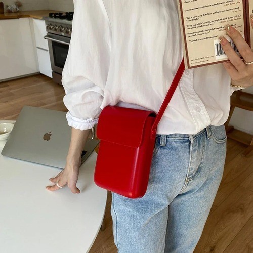 2024 Klappe Crossbody Taschen Damen Mini PU Leder Schulter Geldbörsen und Handtaschen - Bild 5 von 26