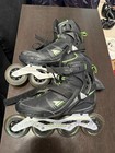 Rollerblade Spitfire Inline Skates Black with Green Accents Pair — photo 2