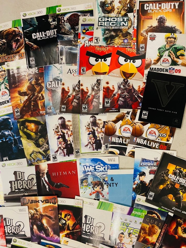 Huge Vintage lot of video games guides and manuals GTA Map included. Approx 80 - Image 2 of 4